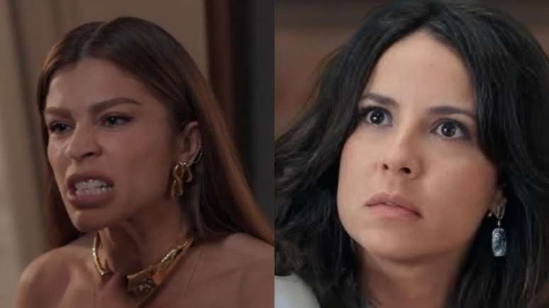 Arminda (Grazi Massafera) and Zenelda (Andrea Horta) from Tres Gracas (Production / TV Globo)