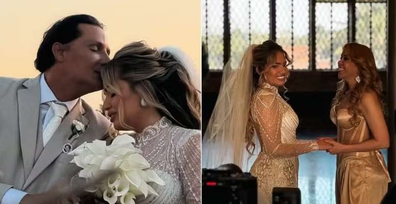 Casamento filha da Joelma