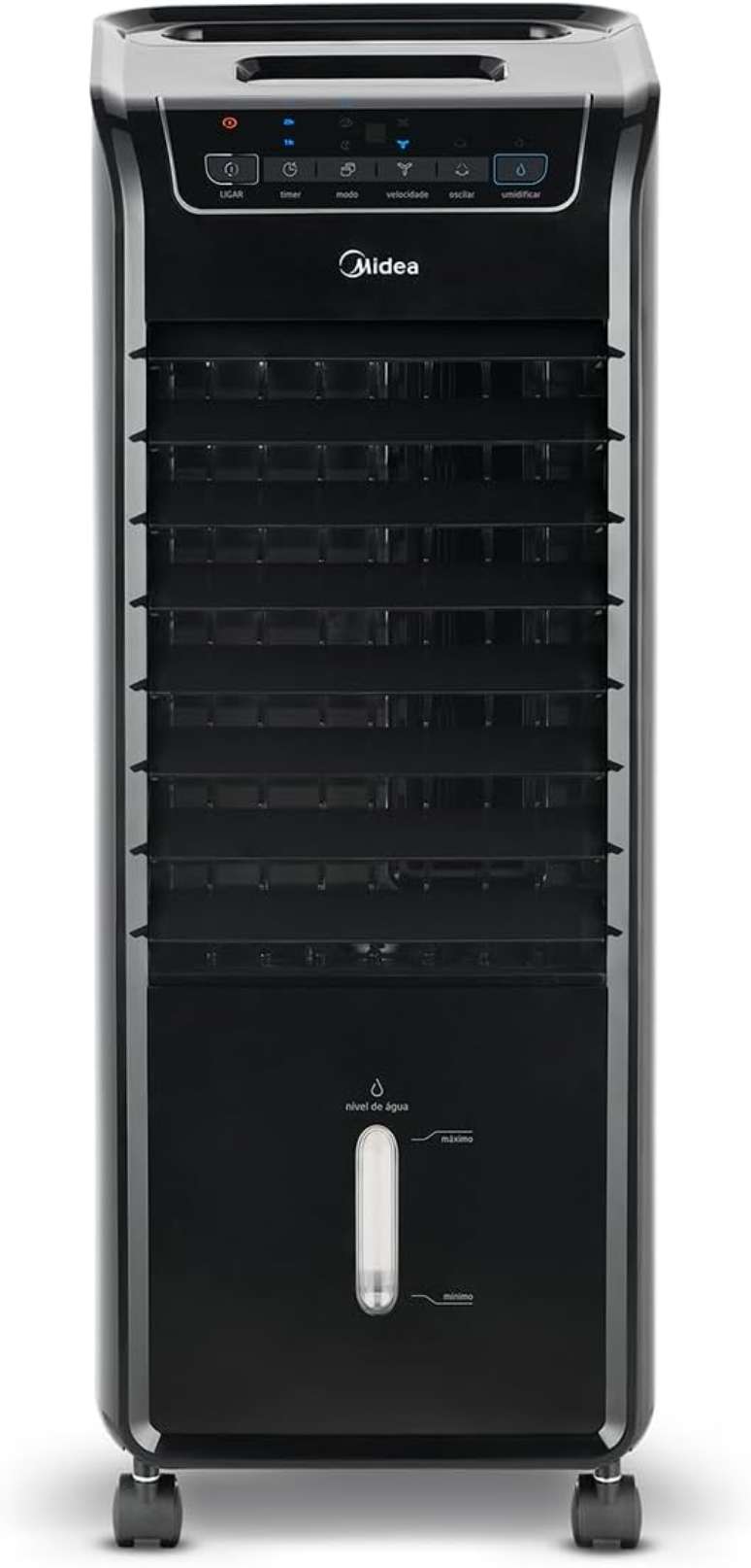 Climatizador de Ar Frio, 60W, 4,5L, Midea Preto 110V, AKAP1