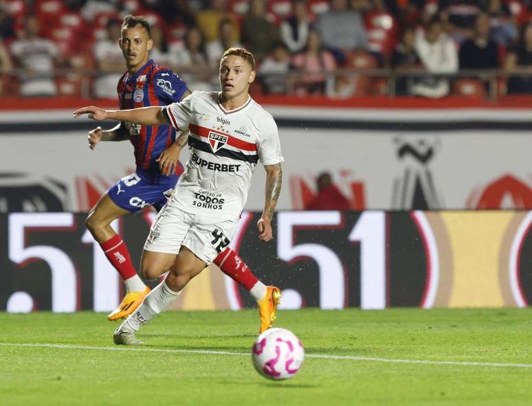 The clash against Bahia was Sao Paulo's last at home in 2025 -
