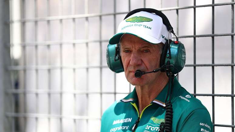 Aston Martin: Adrian Newey at Monaco GP