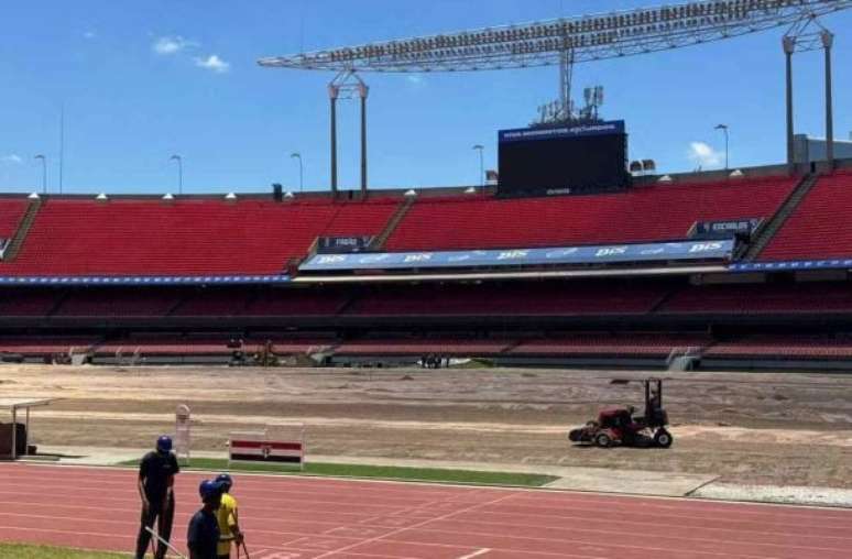 The clash against Bahia was Sao Paulo's last at home in 2025 -