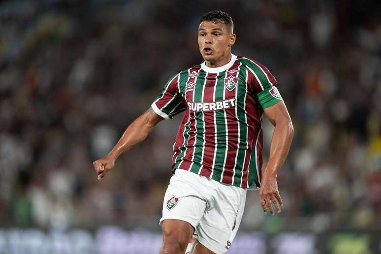 Thiago Silva (Fluminense) durante jogo contra o Mirassol, no dia 06.11.2025