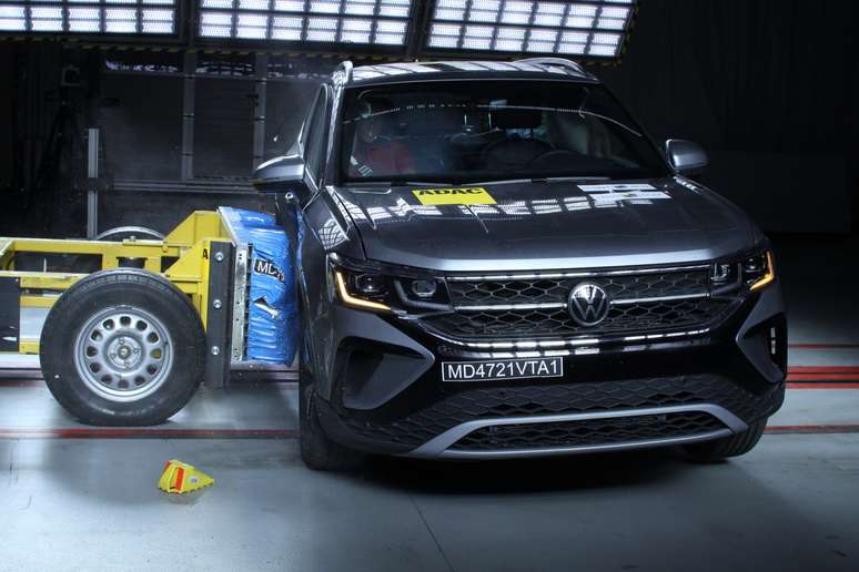 Volkswagen Taos em crash test do Latin NCAP