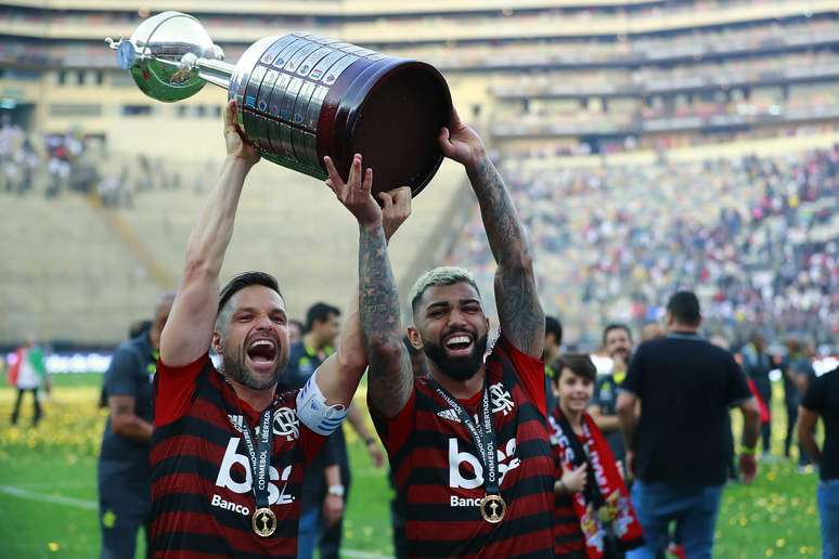 Flamengo celebra conquista da Copa Libertadores em 2019