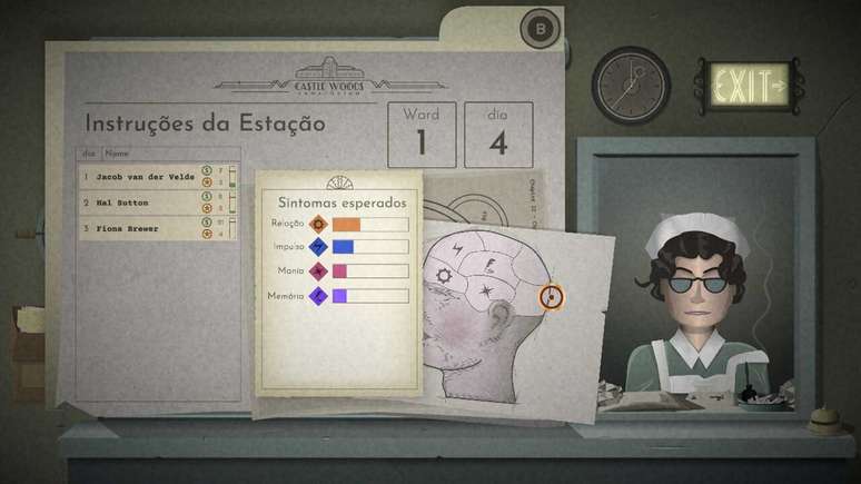 Antes de cada consulta &eacute; poss&iacute;vel ver uma previs&atilde;o dos sintomas dos pacientes