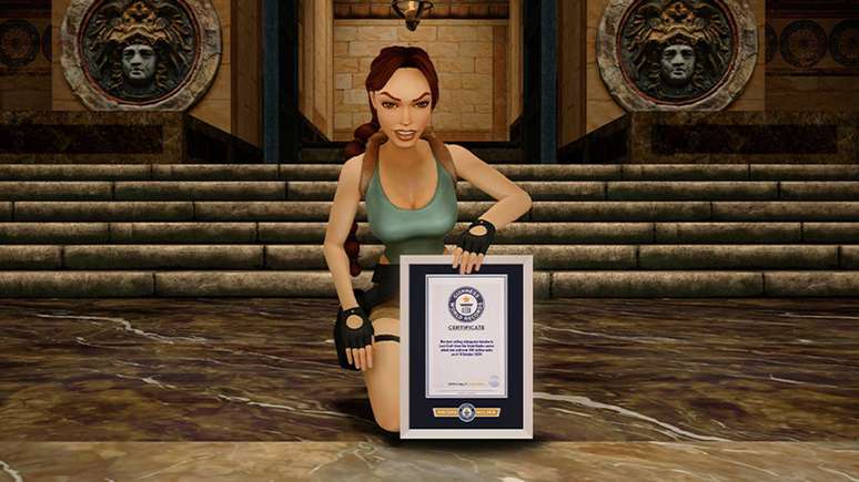 Lara Croft, de Tomb Raider, reivindica dois novos recordes mundiais no Guinness