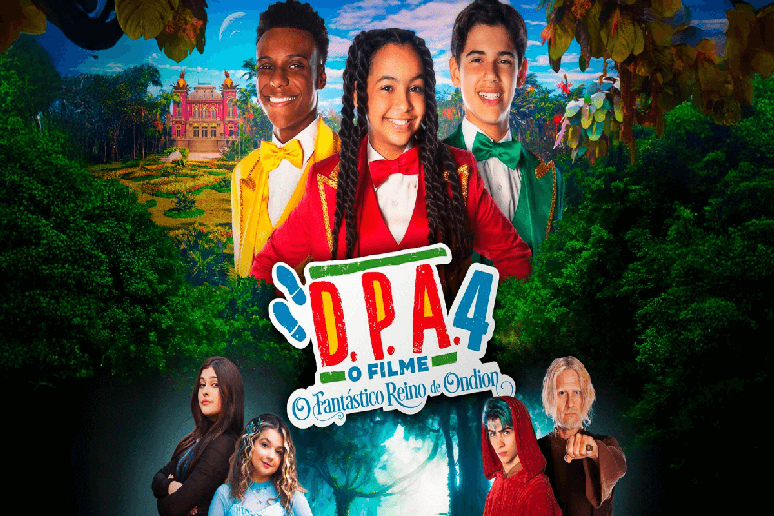 Em &ldquo;D.P.A. 4 &ndash; O Fant&aacute;stico Reino de Ondion&rdquo;, Mel e Zeca atravessam um portal m&aacute;gico para resgatar Max em um reino cheio de mist&eacute;rios 