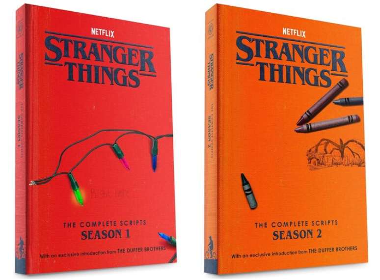 Roteiros das quatro primeiras temporadas de ‘Stranger Things’ são vendidos em dois volumes