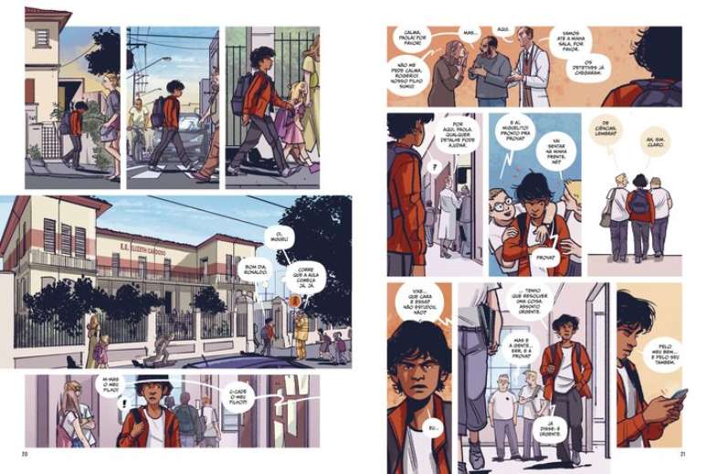 'A Droga da Obedi&ecirc;ncia em Quadrinhos', baseada no cl&aacute;ssico de Pedro Bandeira, ser&aacute; lan&ccedil;ado em dezembro pela Moderna. O roteiro &eacute; de Felipe Pan, as ilustra&ccedil;&otilde;es s&atilde;o de Olavo Costa e as cores, de Mariane Gusm&atilde;o.