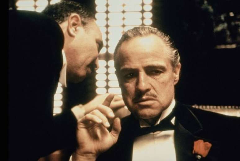 Cena do filme 'O Poderoso Chefão', com Marlon Brando