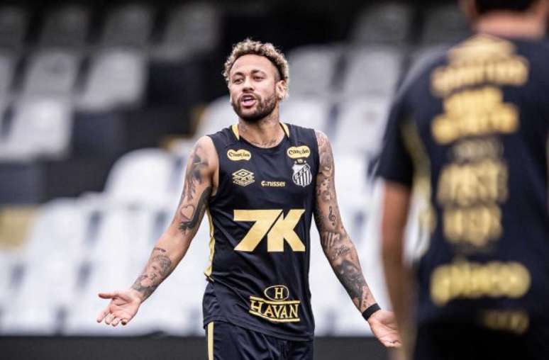 Craque participou da ativdade junto com o elenco do Santos  –