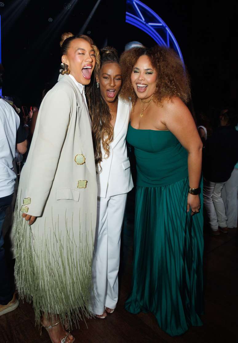 Raissa Santana, Pathy Dejesus e Rita Carreira 