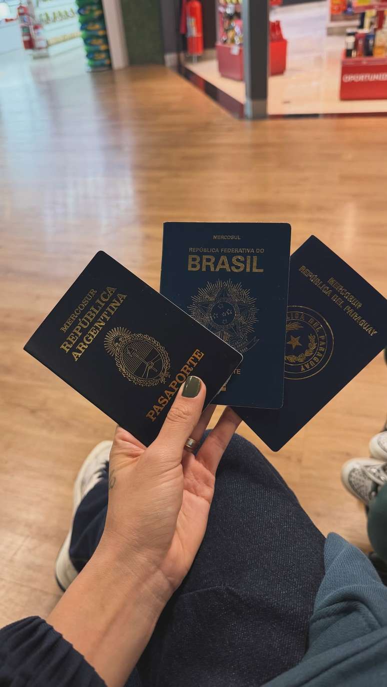 Jazmín Torres vai ao Peru com os filhos ver o marido jogar na Libertadores