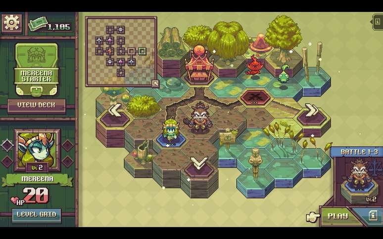 O visual das fases é bem bonito e detalha bem a região onde estamos