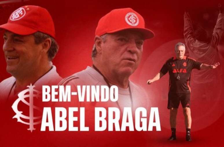 Abel Braga tem trabalhos de destaque como treinador no Inter –