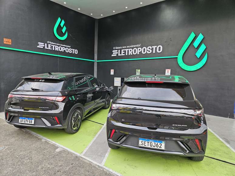 BYD Dolphin GS: two versions on the same charger in Itanheim