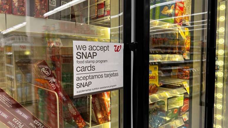 O cartão do SNAP é aceito nas lojas e supermercados de todo o país