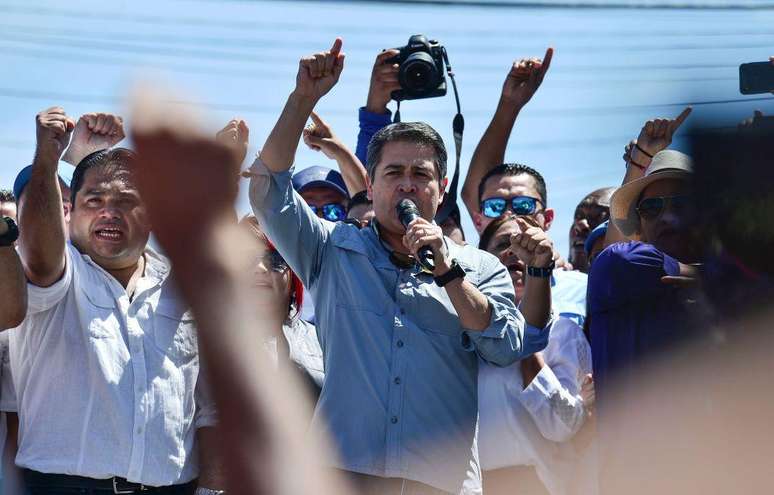 Hernandez was a four-term vice president before becoming the youngest president of Honduras since 1980