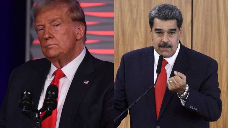டொனால்ட் டிரம்ப் மற்றும் நிக்கோலஸ் மதுரோ