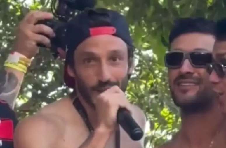 Viña during Flamengo's 8-0 win over Vitoria, in August -