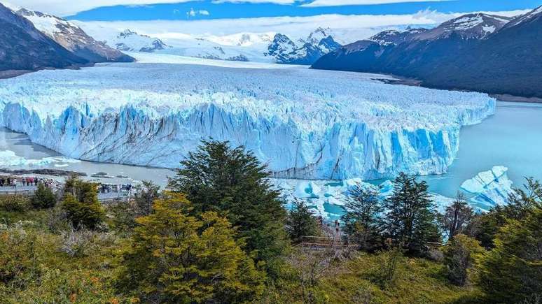 O Campo de Gelo Patagônico Meridional é o terceiro maior campo de gelo do mundo