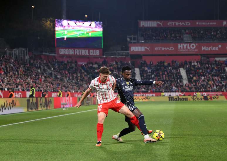 Real Madrid draws only with Girona and ranks second in the Spanish League -