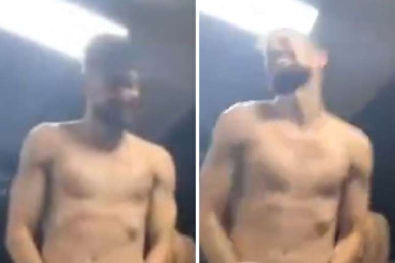 ஜோர்ஜின்ஹோ பட்டத்தைக் கொண்டாடி, சாலை நிர்வாணமாகக் காட்டுகிறார்