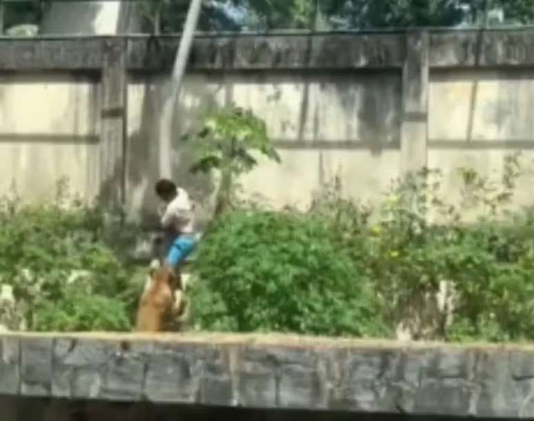 The man's identity has not been revealed