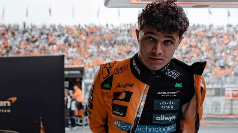 Norris lamenta erro da McLaren e diz que equipe já sabe onde falhou