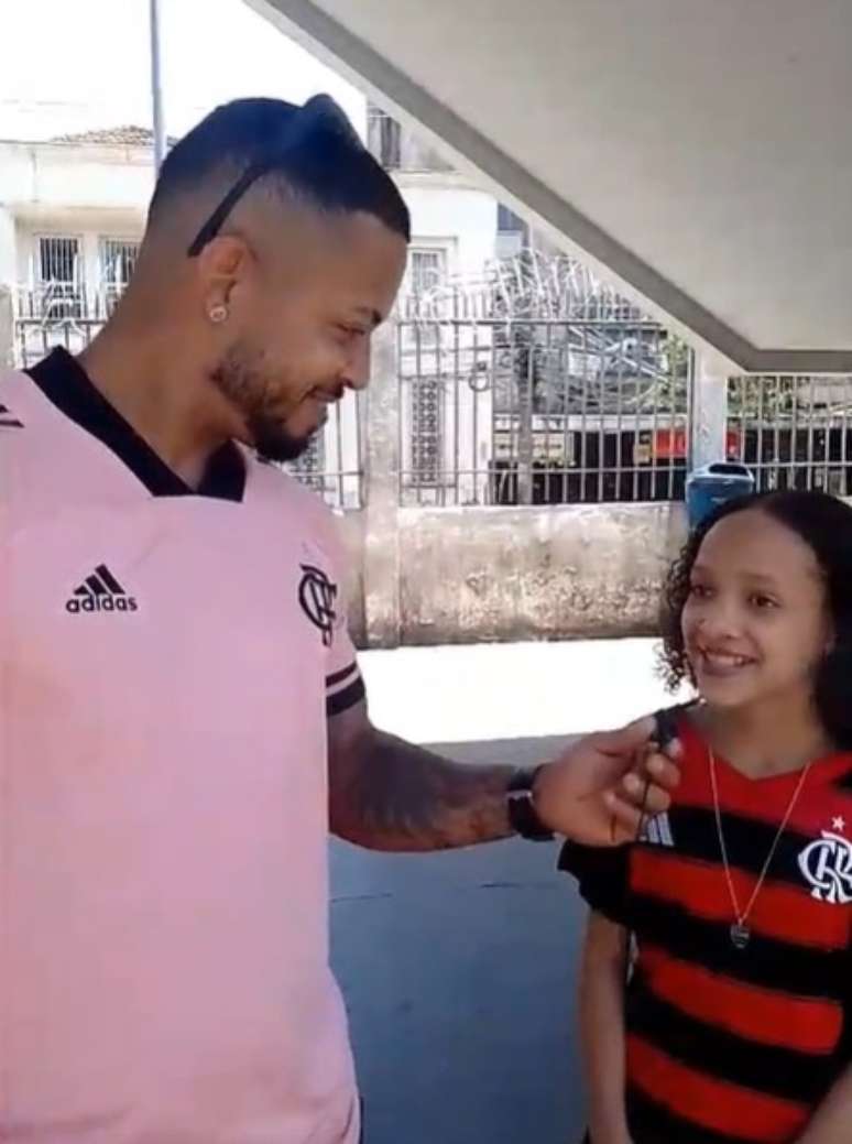 Entrevista pai e Nicolly Flamengo