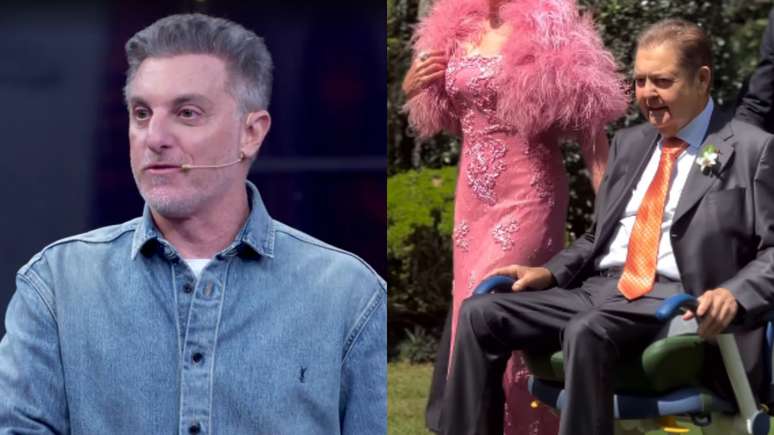 Luciano Huck in Domingo and Faustau (Reproduction/TV Globo/Instagram)