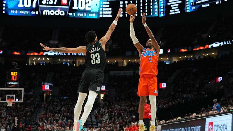 Thunder tem o segundo melhor início da história da NBA