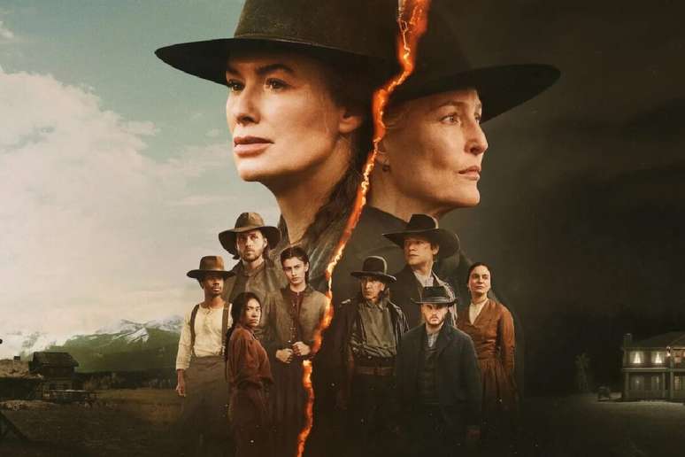 “Os Abandonados” é uma série de faroeste que acompanha a história de duas famílias lideradas por matriarcas poderosas 