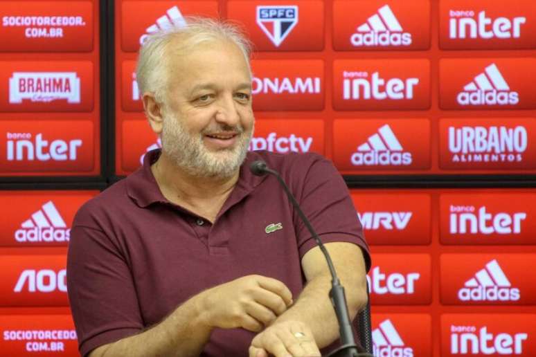 Carlos Belmonte deixou o cargo de diretor de futebol do São Paulo na última semana.