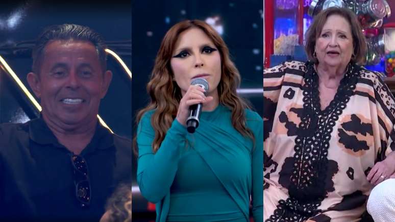 Manuel, Manu Bhtidao and Dia Lucia in Domingo (Reproduction/TV Globo)