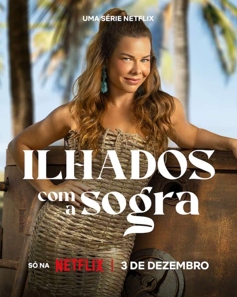 Cartaz da terceira temporada de 'Ilhados com a Sogra'
