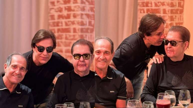 Faustão reaparece em evento de Muricy Ramalho e surpreende convidados