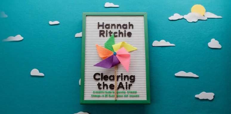 Clearing the Air, de Hannah Ritchie, aparece na lista de Gates