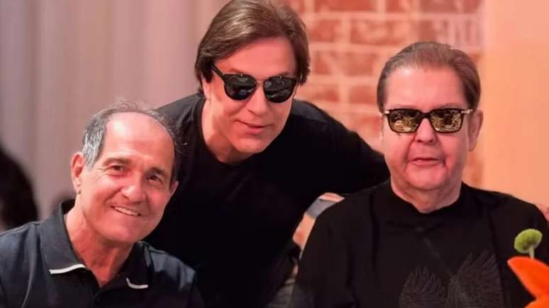 Tom Cavalcante, Muricy Ramalho e Faustão