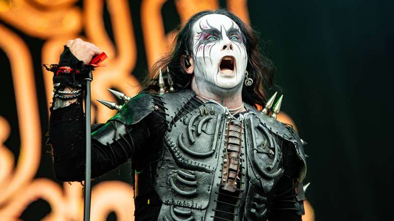 Dani Filth, vocalista do Cradle of Filth, em 2025