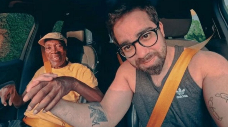 Milton Nascimento e o filho, Augusto