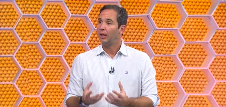 Caio Ribeiro participa de transmissão na Globo –