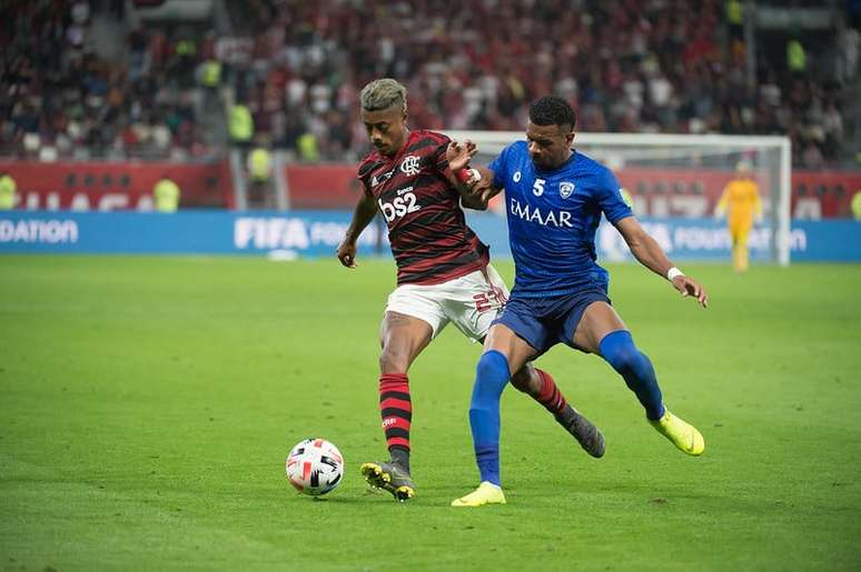Bruno Henrique em ação no Mundial de Clubes – Foto Alexandre Vidal