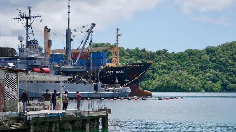 Malakal Harbour, Palau's main port