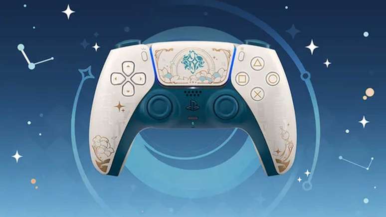 Controle DualSense de Edição Limitada de Genshin Impact chega no início de 2026 Controle DualSense de Edição Limitada de Genshin Impact chega no início de 2026