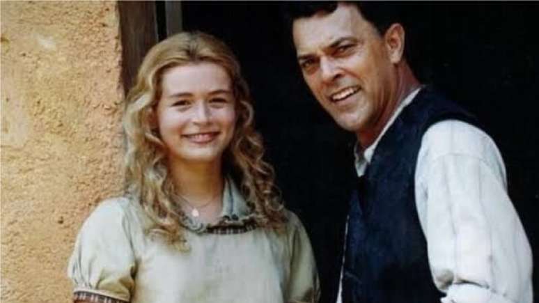 Bianca Castanho e Raymundo de Souza em Terra Nostra