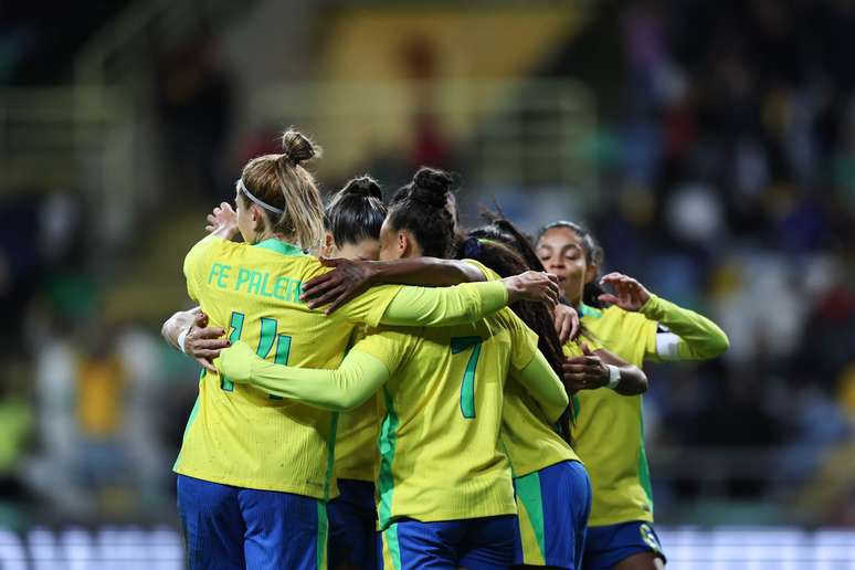 Brasil atropela Portugal (Foto : Lívia Villas Boas / CBF)