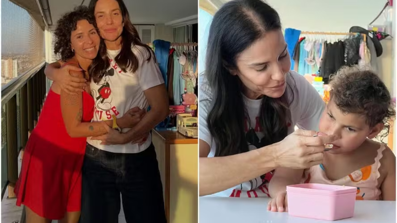 Ivete Sangalo abre a porta de sua casa para fã que tem filha com síndrome rara / Reprodução: Instagram