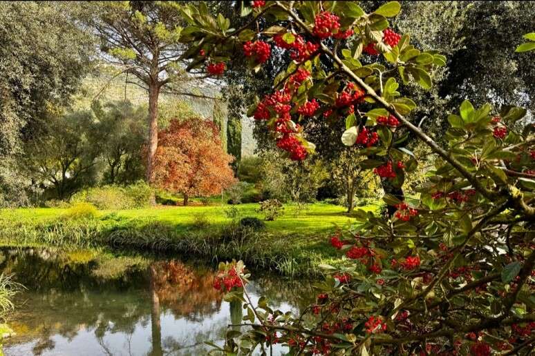 Giardino di Ninfa está localizado na província de Latina